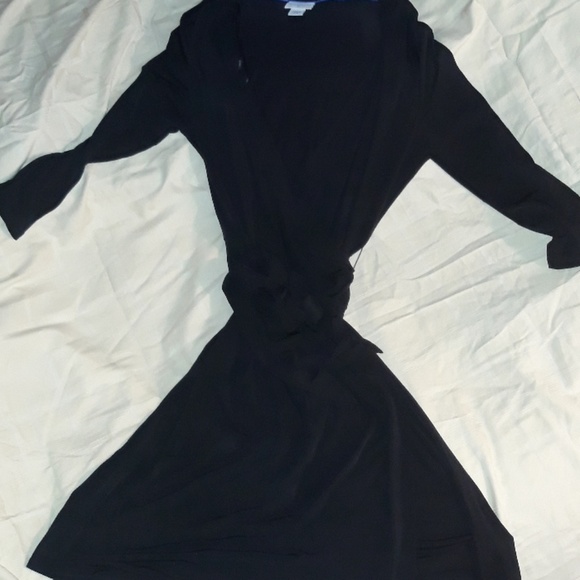 Jacklyn Smith wrap around dress size LG - Picture 1 of 4